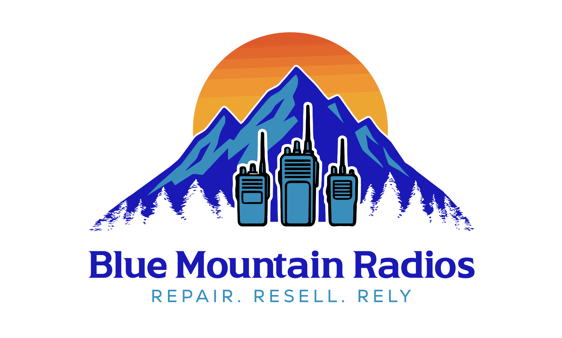 Blue Mountain Radios Logo